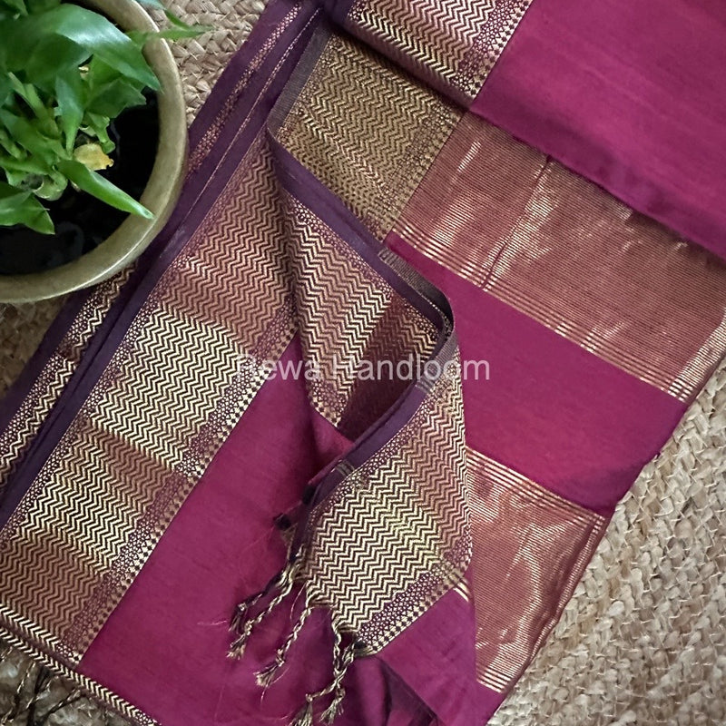 Maheshwari Zari Skirt Saree