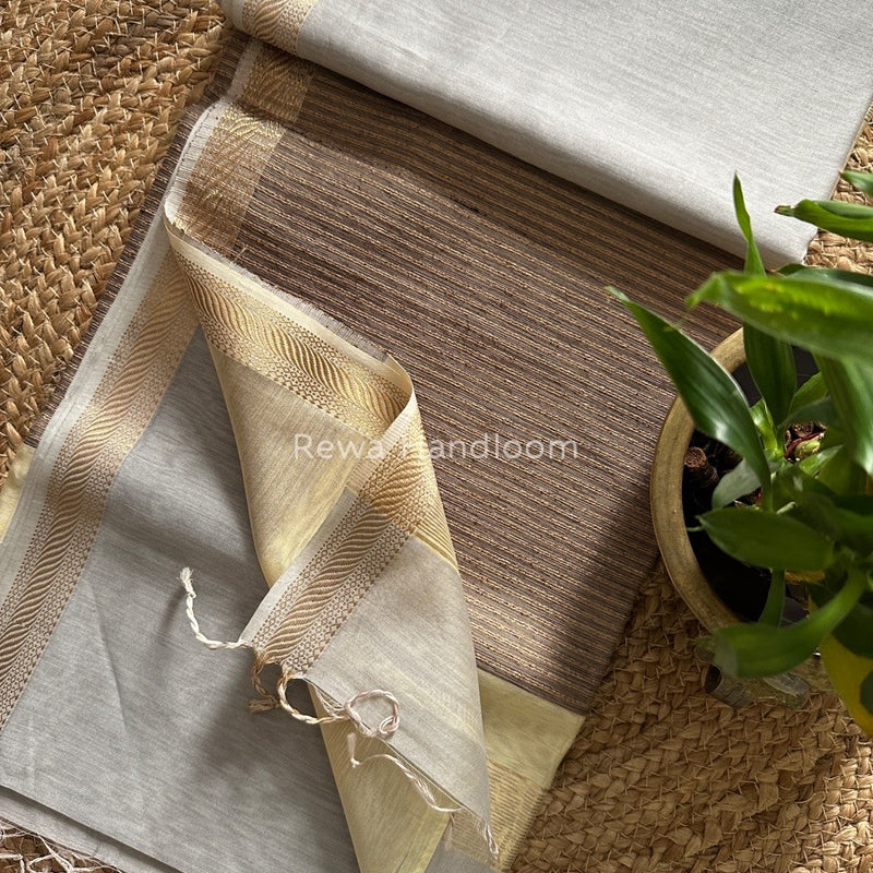 Maheshwari Gicha Weaving Saree