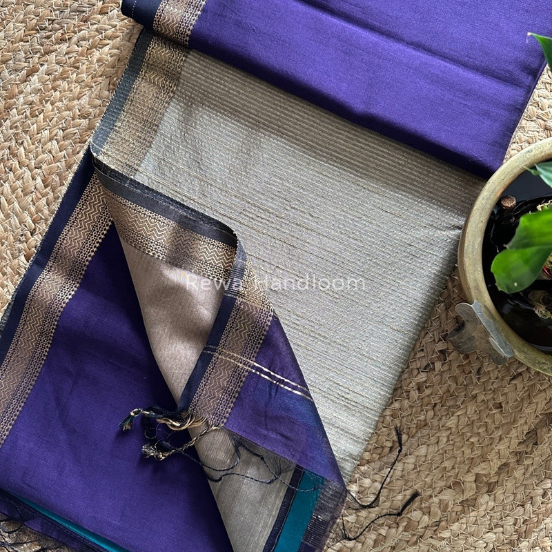 Maheshwari Gicha Weaving Saree