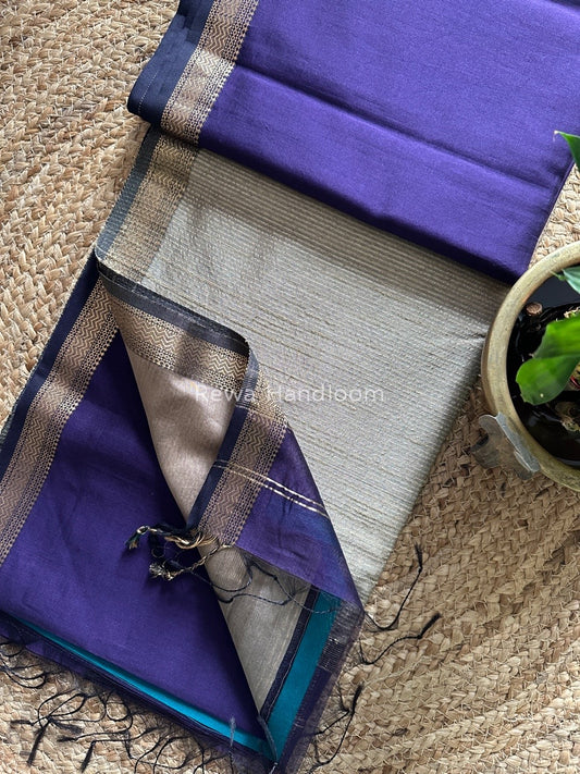 Maheshwari Gicha Weaving Saree