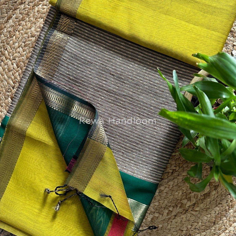 Maheshwari Gicha Weaving Saree
