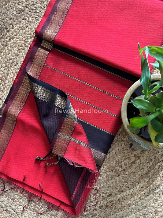 Maheshwari Rasta Lehar Saree