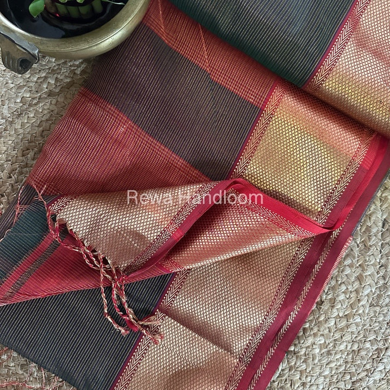 Exclusive Maheshwari Tissue Silk Saree