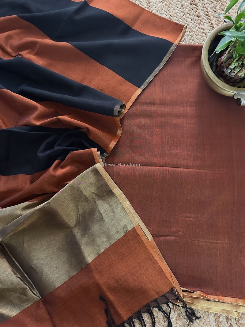 Maheshwari Four Pedal Top-Dupatta 
