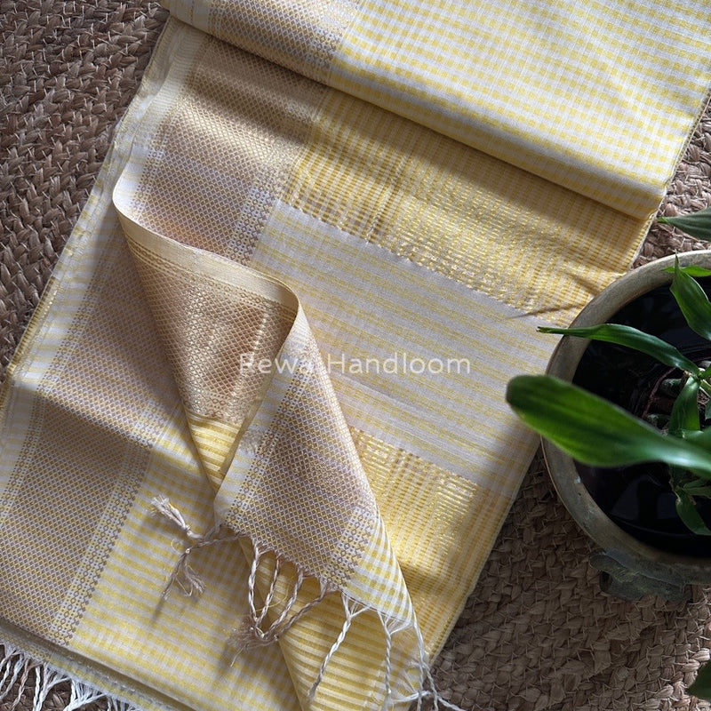 Maheshwari Self Checks Saree