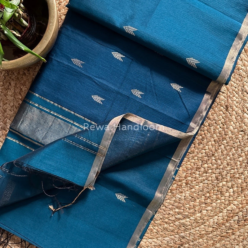 Zari Butti Maheshwari Saree