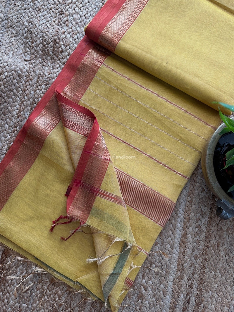 Maheshwari Tissue Silk Saree