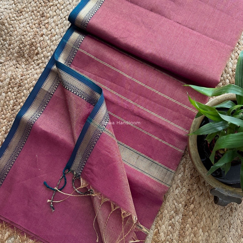 Maheshwari Tissue Silk Saree