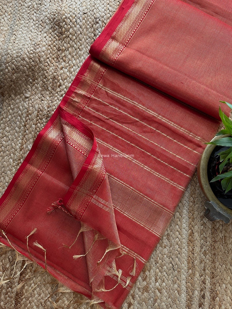 Maheshwari Tissue Silk Saree