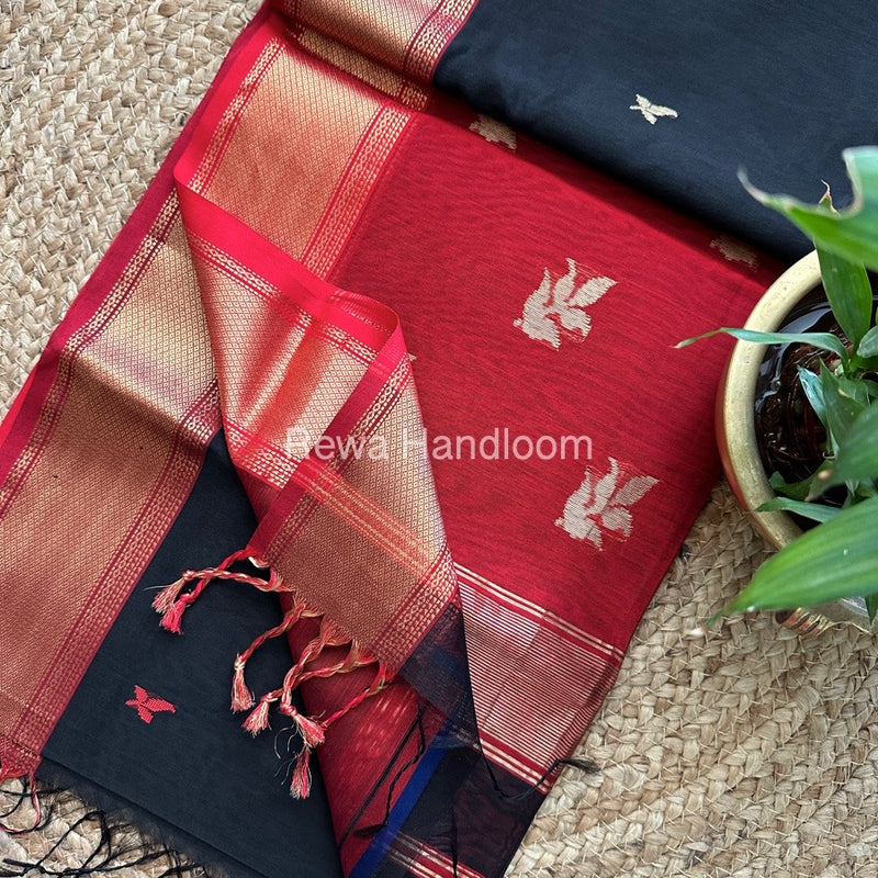  Zari Border Maheshwari Saree
