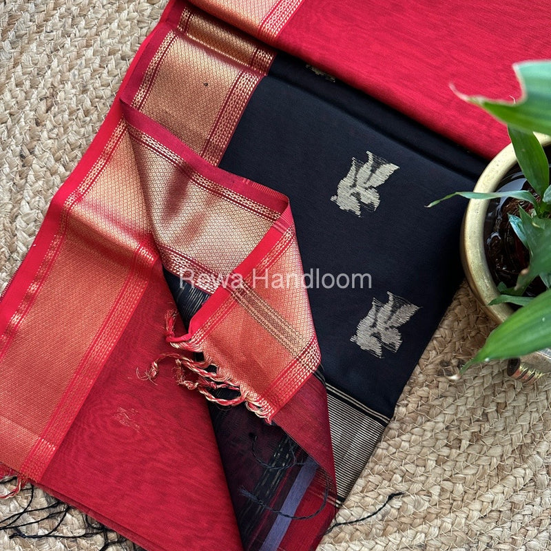  Zari Border Maheshwari Saree