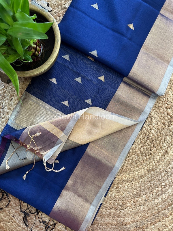 Zari Butti Maheshwari Saree 