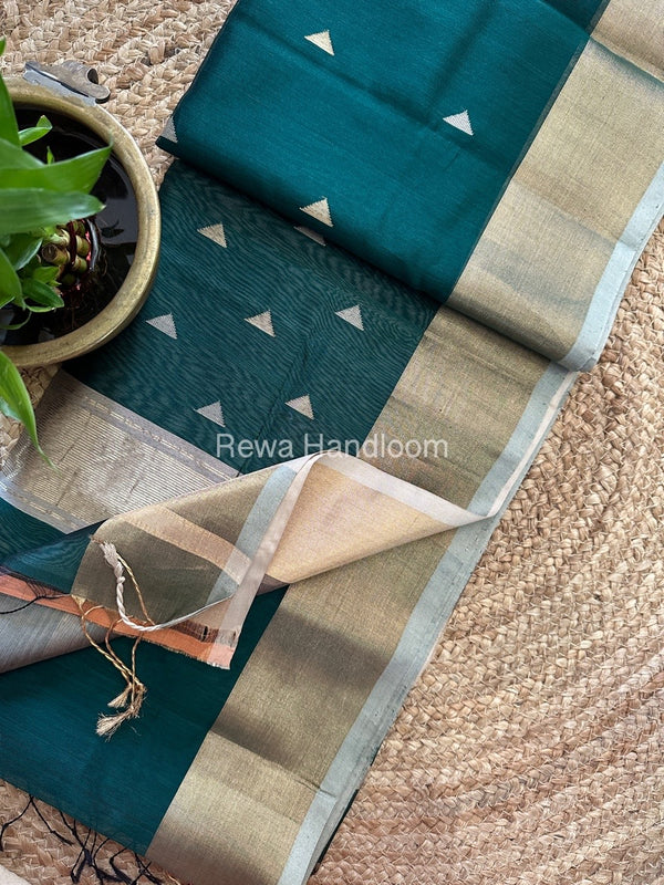 Zari Butti Maheshwari Saree