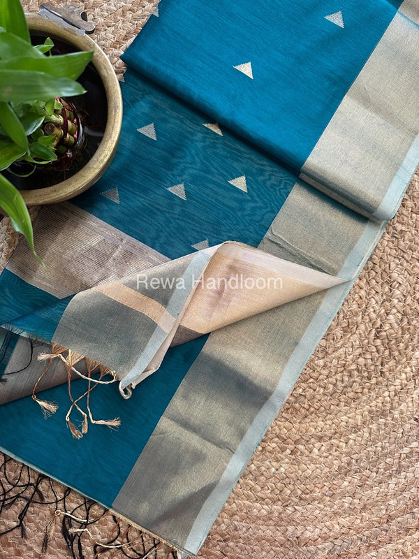 Zari Butti Maheshwari Saree