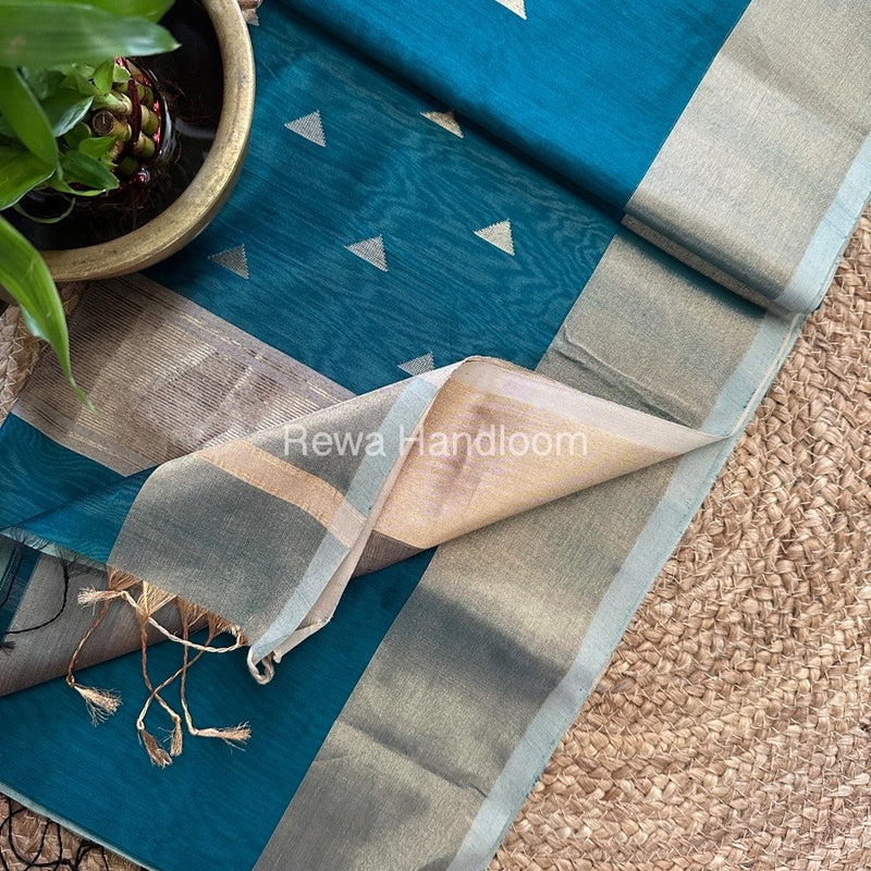 Zari Butti Maheshwari Saree