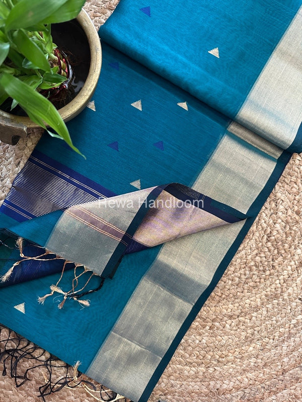 Zari Butti Maheshwari Saree