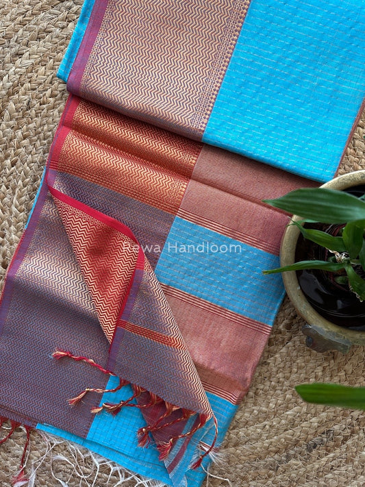 Maheshwari Skirt Checks Saree