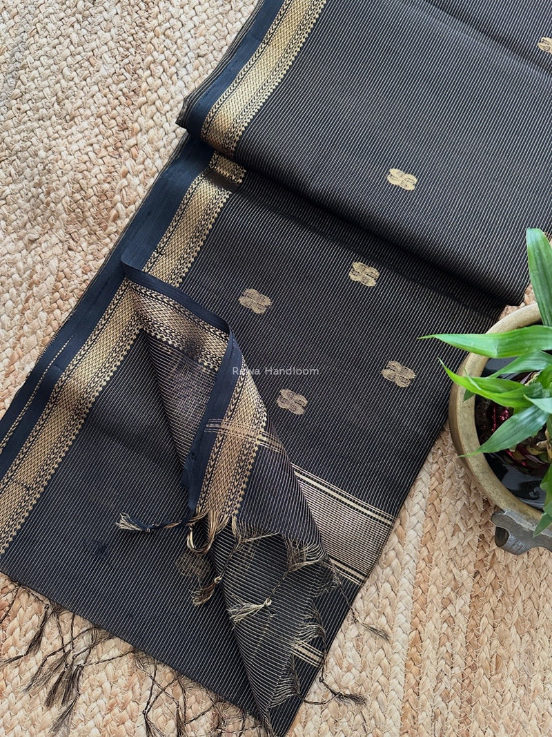 Maheshwari Tissue Butti Saree