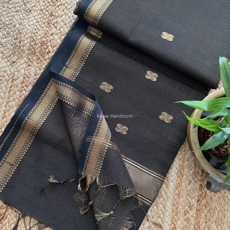 Maheshwari Tissue Butti Saree