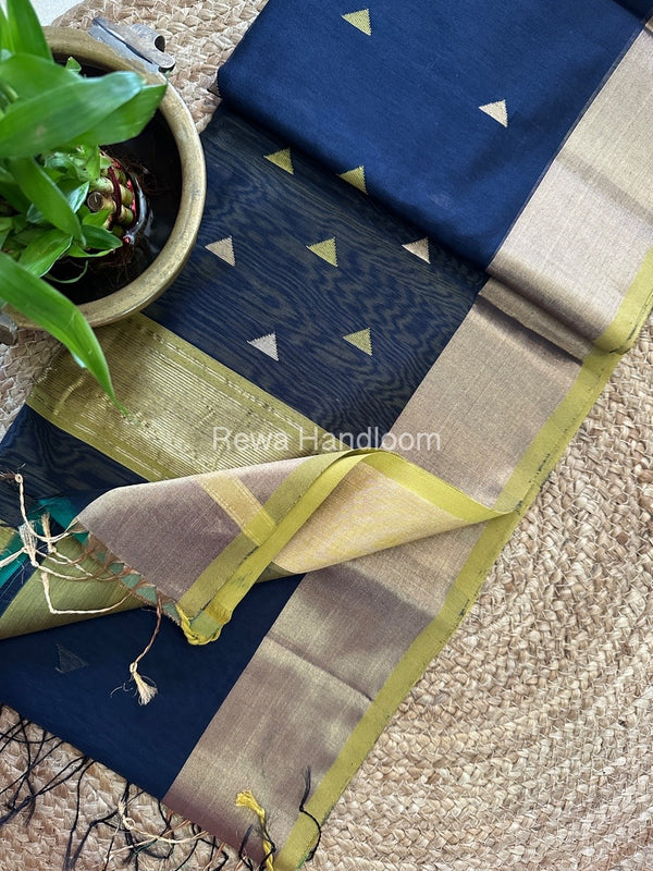 Zari Butti Maheshwari Saree