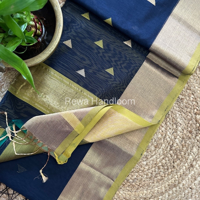 Zari Butti Maheshwari Saree