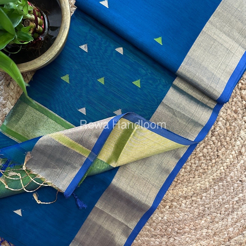 Zari Butti Maheshwari Saree