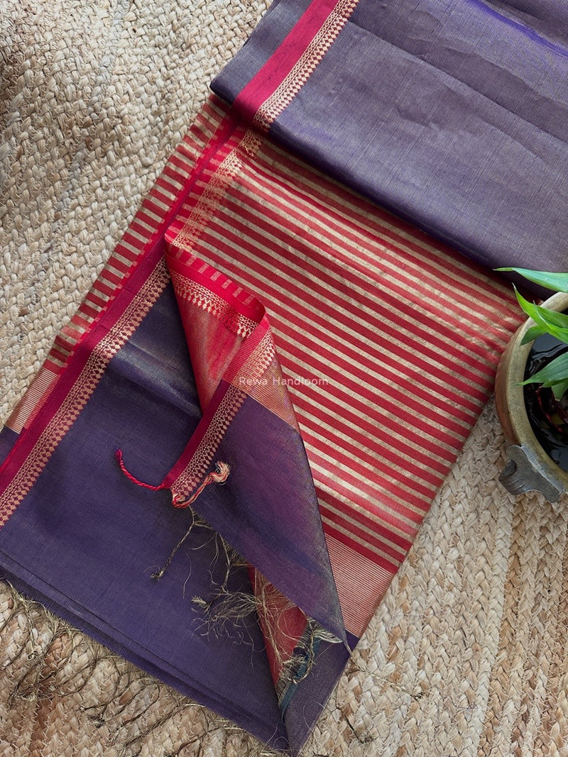 Maheshwari Tissue Silk Saree