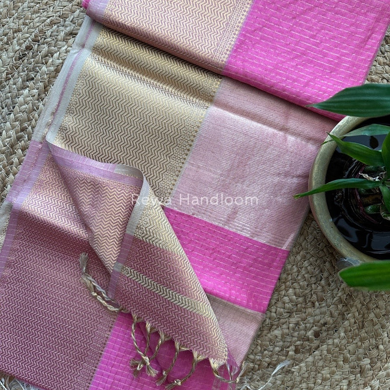 Maheshwari Skirt Checks Saree