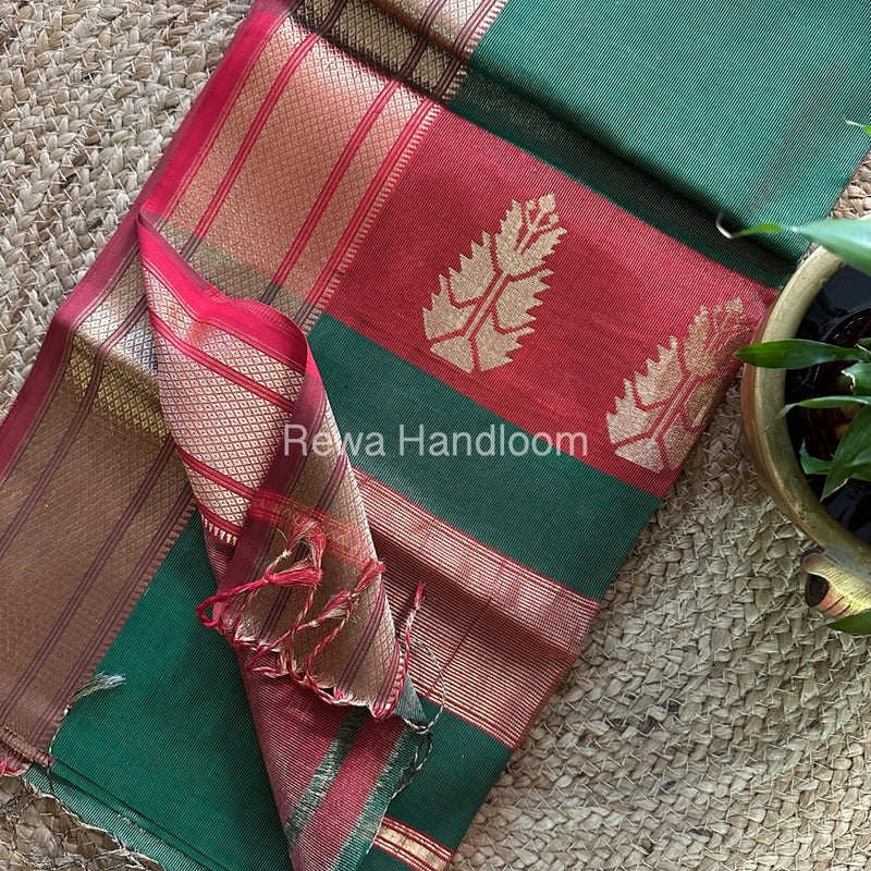 Maheshwari Tissue Silk Saree