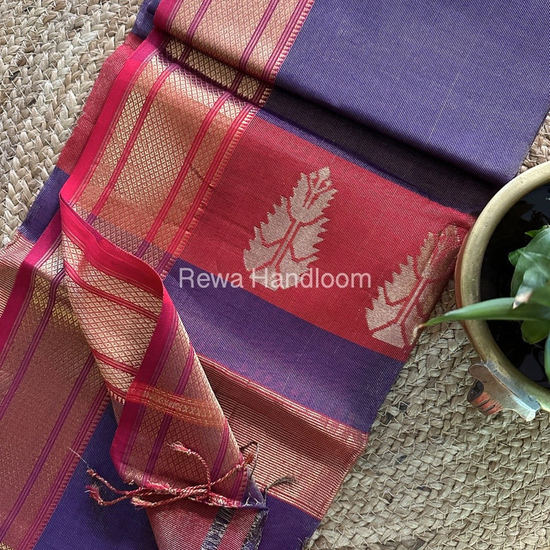 Maheshwari Tissue Silk Saree