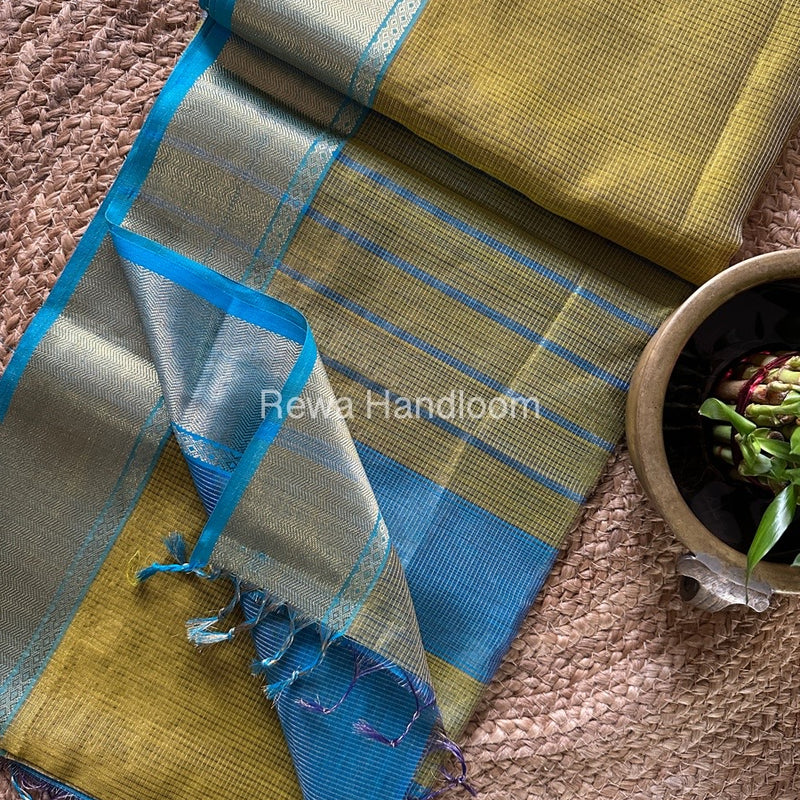Exclusive Maheshwari Tissue Silk Saree