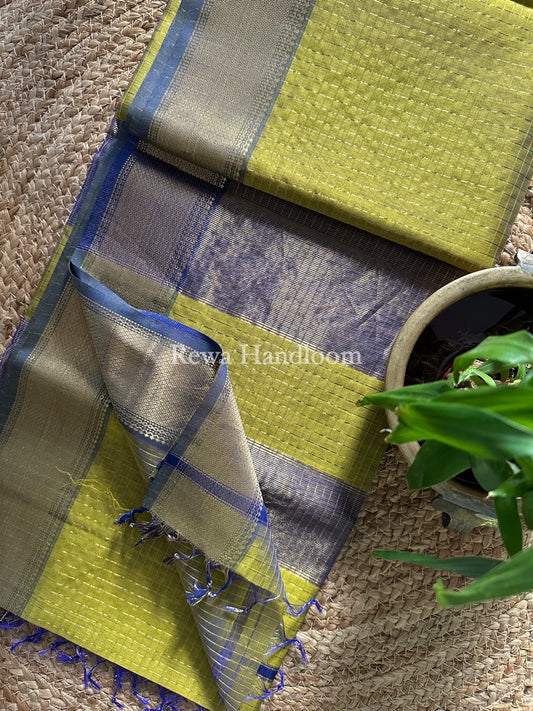 Maheshwari Zari Checks Saree