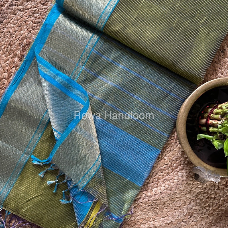 Exclusive Maheshwari Tissue Silk Saree 