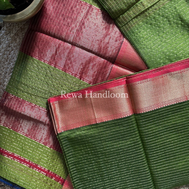  Zari Checks Saree