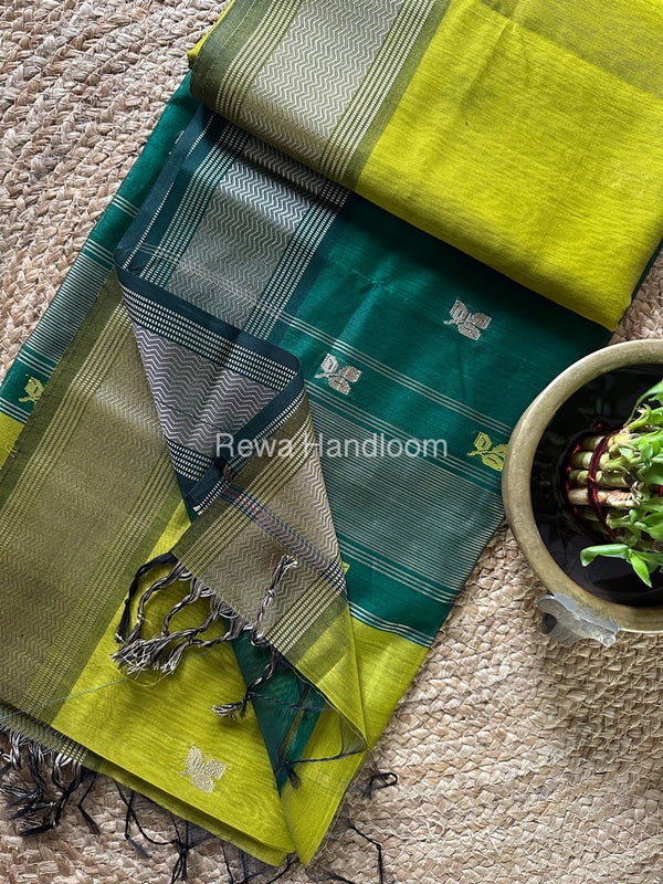 Maheshwari Resham Thread Butti Saree