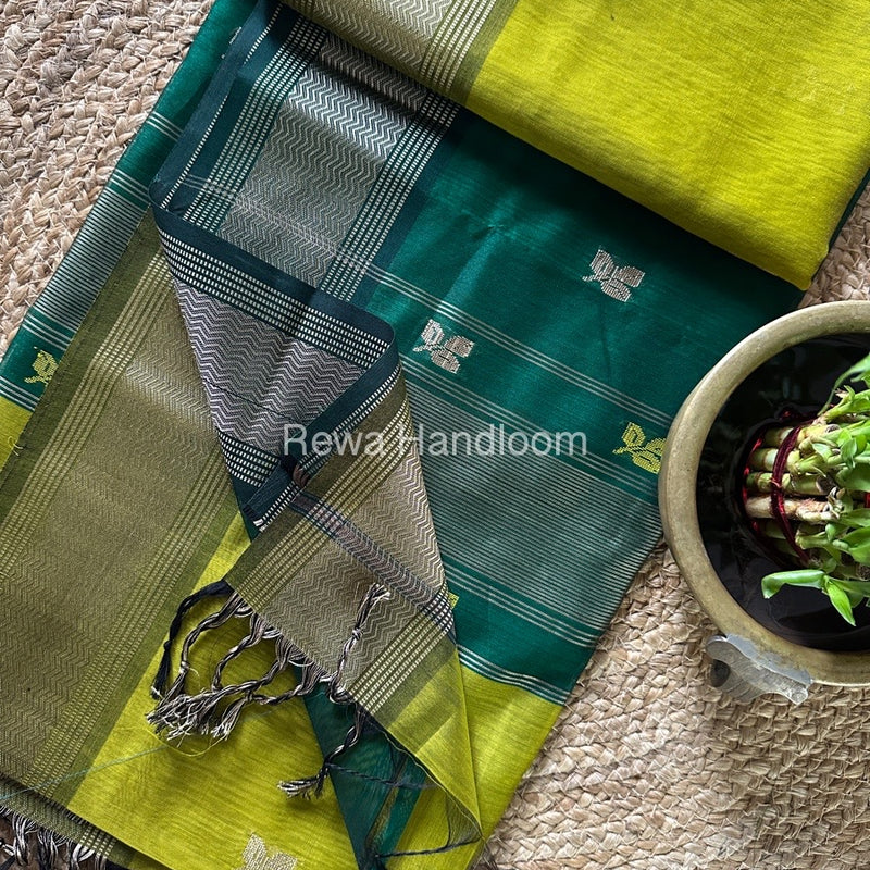Maheshwari Resham Thread Butti Saree