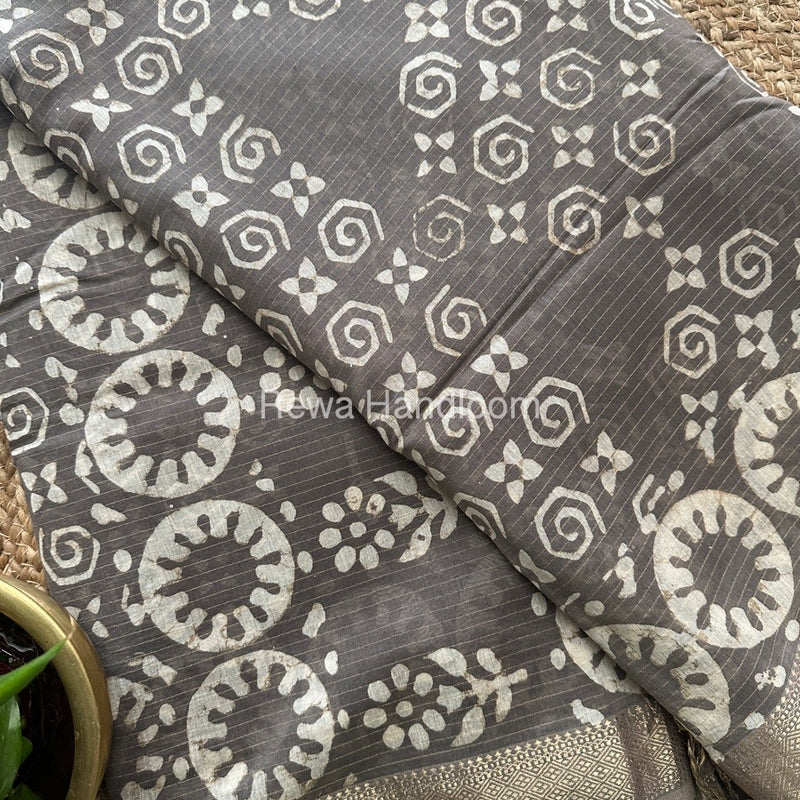  Tissue Lining Kashish Print Saree