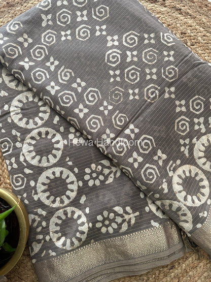  Tissue Lining Kashish Print Saree
