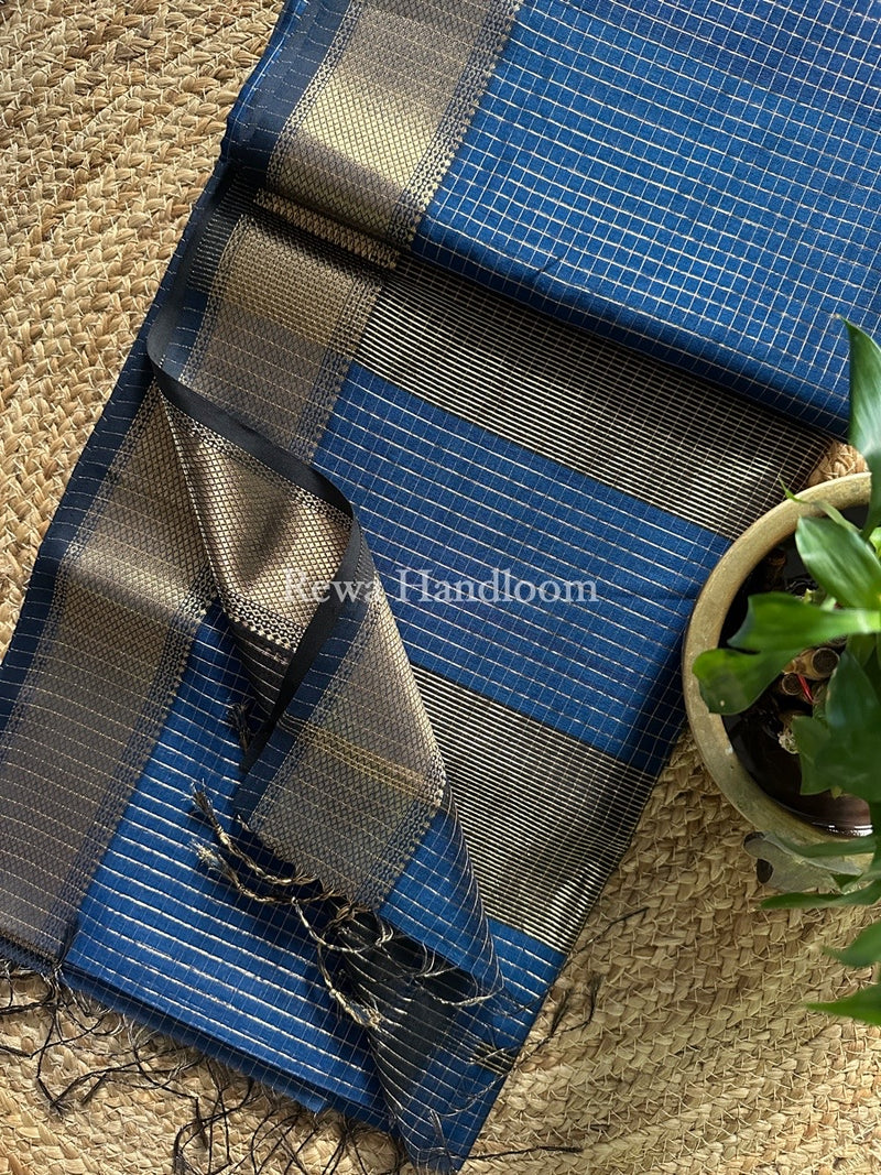 Maheshwari Zari Checks Saree