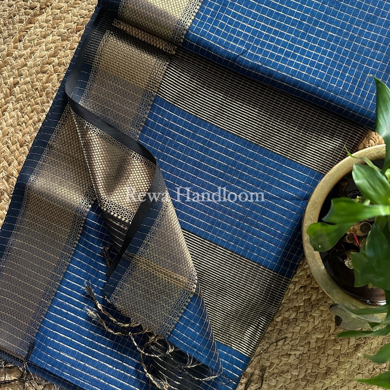 Maheshwari Zari Checks Saree