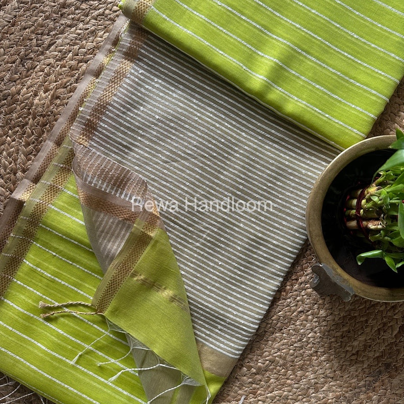 Maheshwari Gichha Thread Lining Saree