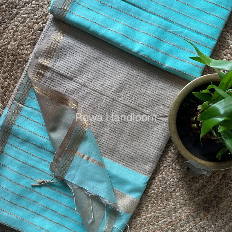 Maheshwari Gichha Thread Lining Saree