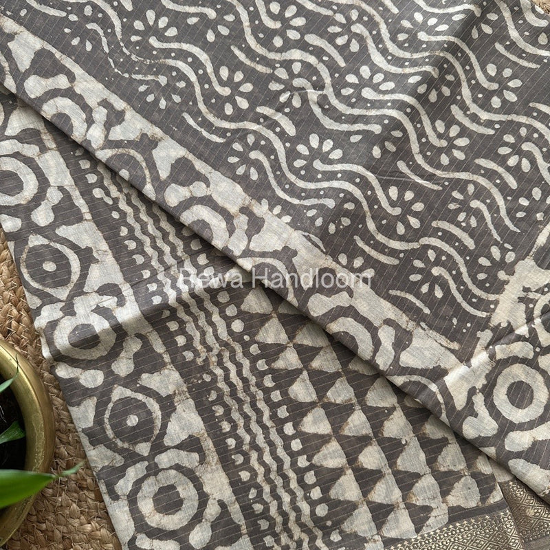  Tissue Lining Kashish Print Saree