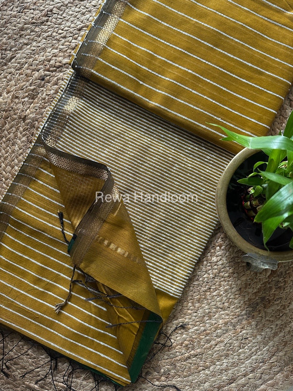 Maheshwari Gichha Thread Lining Saree