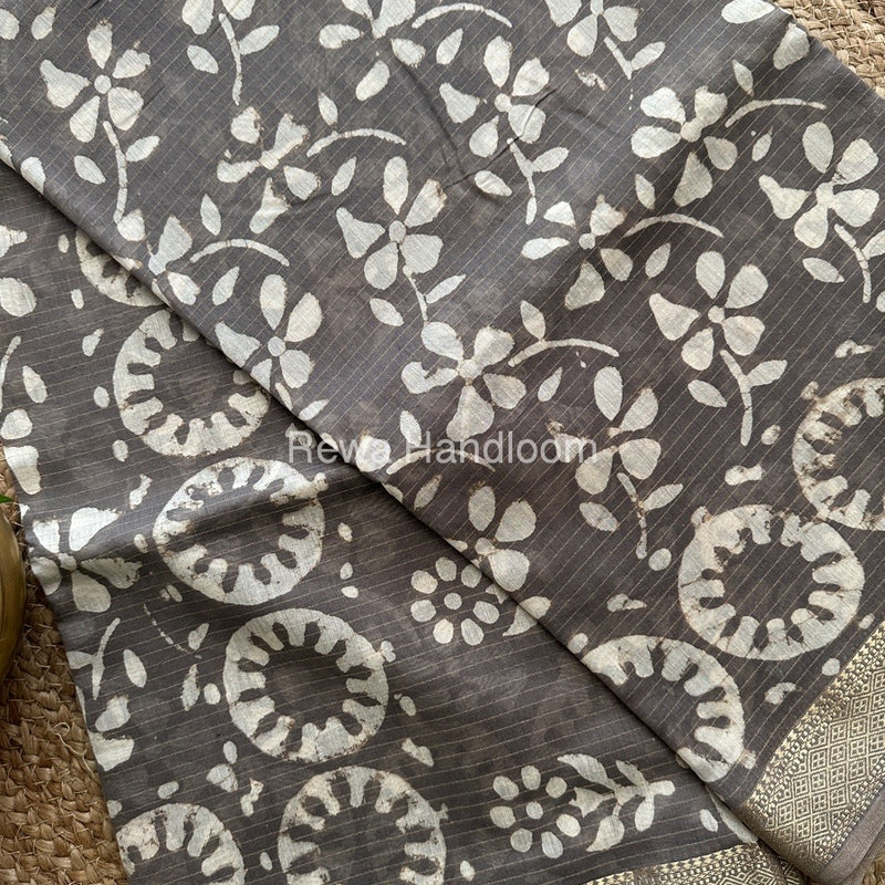 Tissue Lining Kashish Print Saree