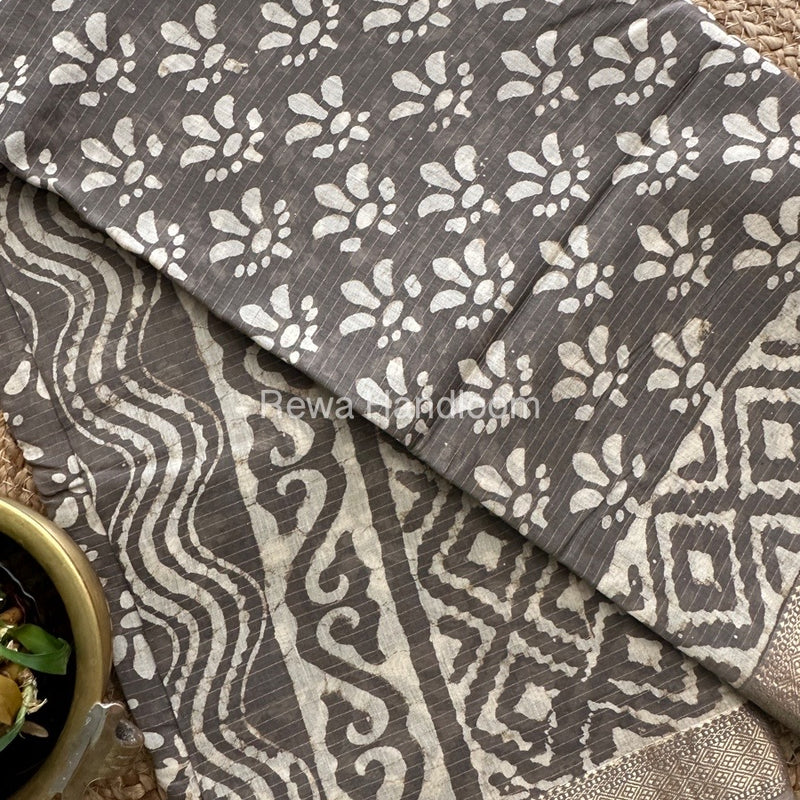  Tissue Lining Kashish Print Saree