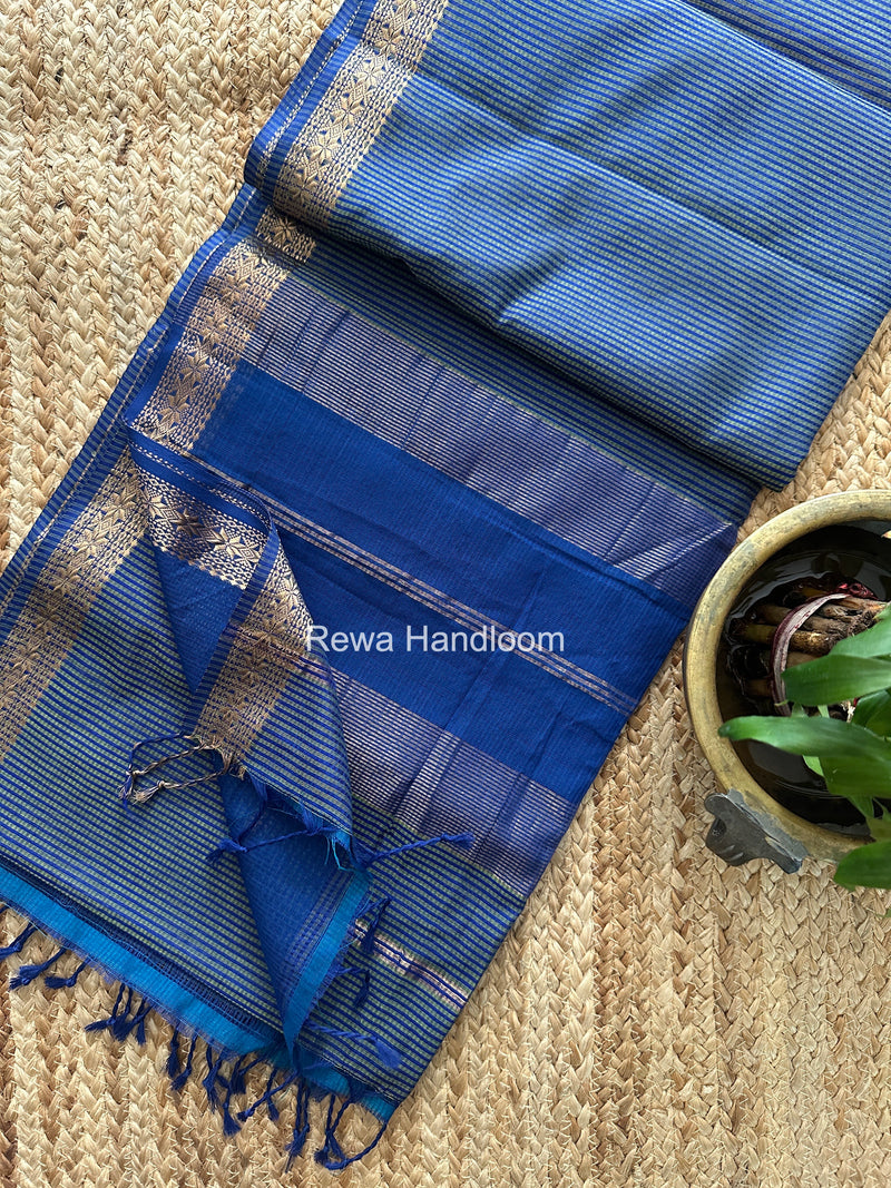Maheshwari Garbha Reshami Silk Saree