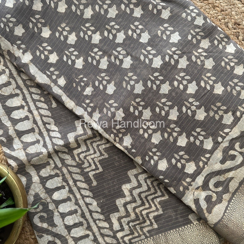  Tissue Lining Kashish Print Saree