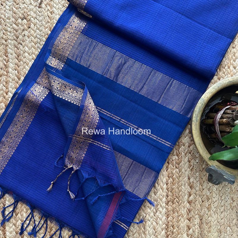 Maheshwari Garbha Reshami Silk Saree