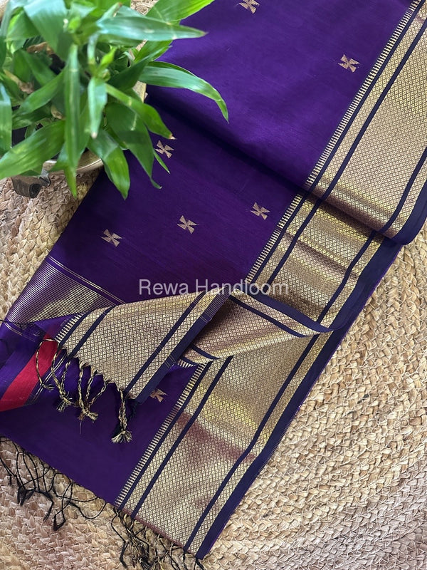 Maheshwari Zari Butti Saree